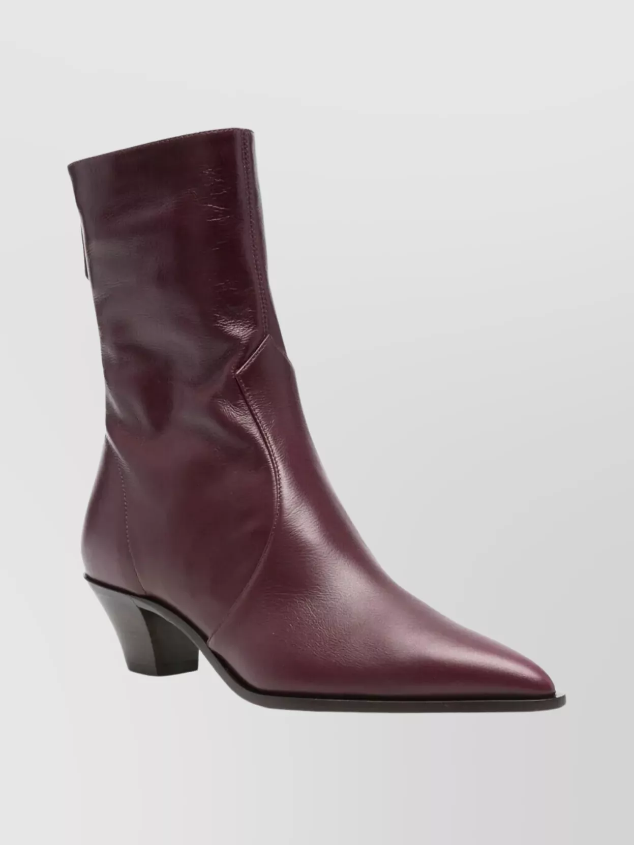 Aquazzura Ankle Boot With Cone Heel And Pointed Toe