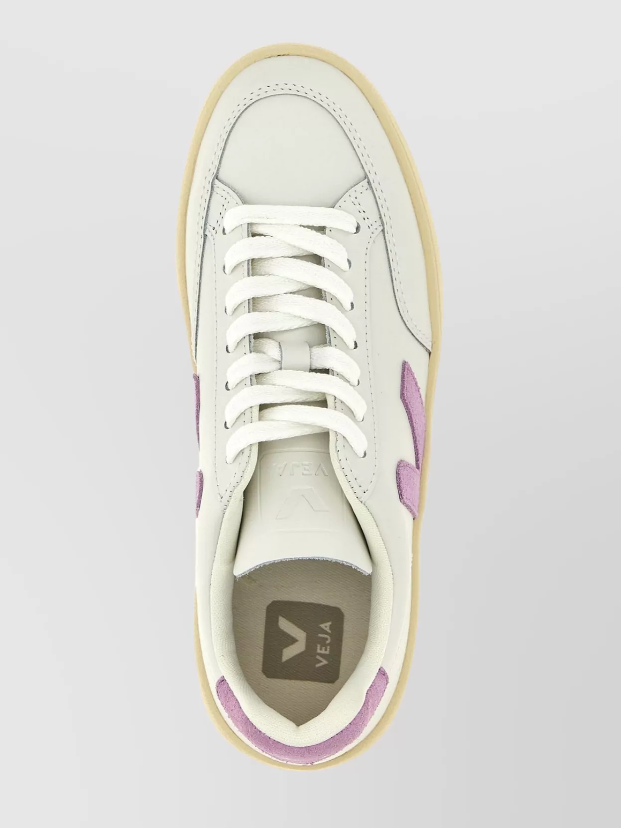 Veja Rubber Sole Contrast Heel Tab Sneakers