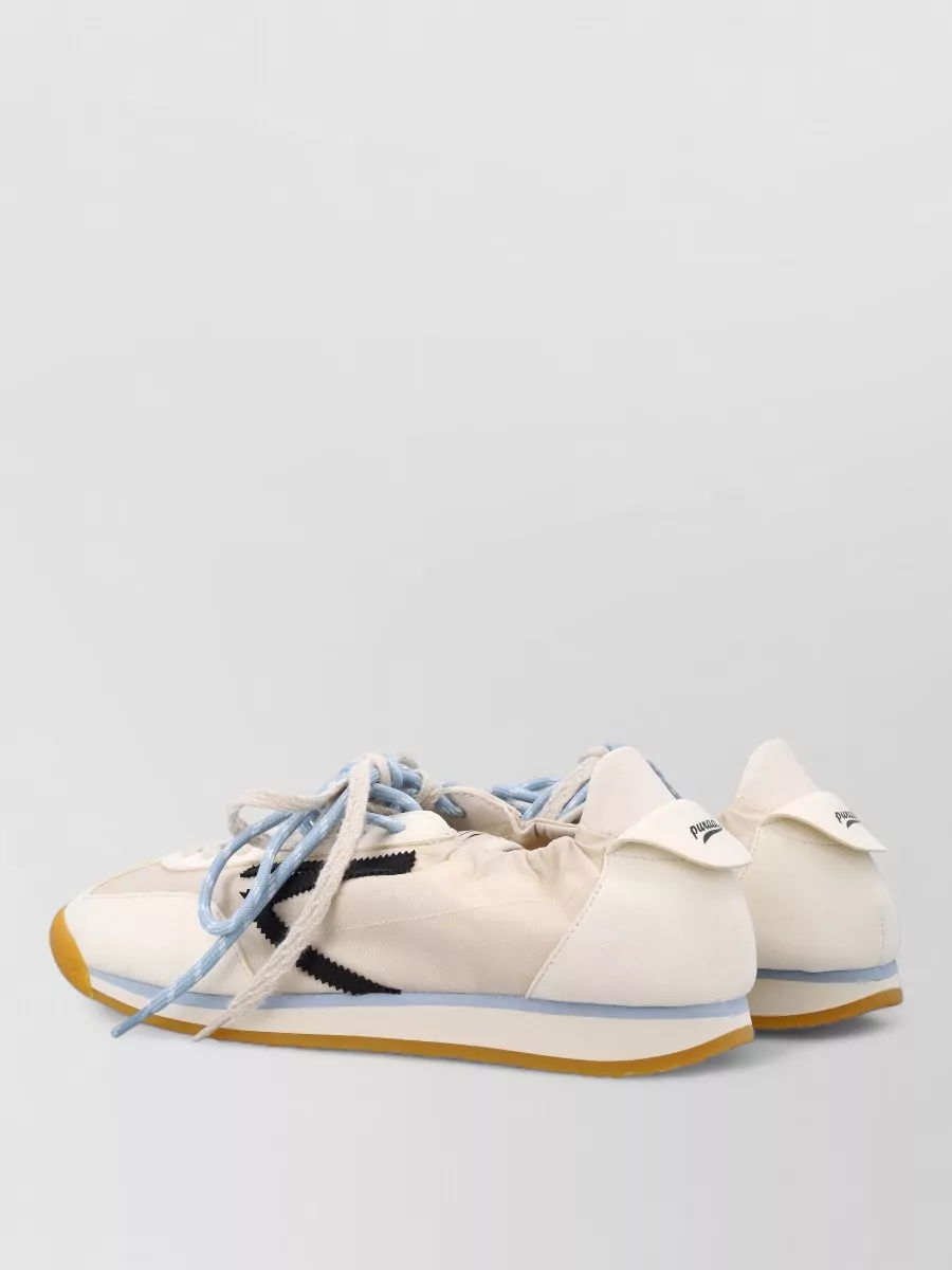 Puraai Vegan Leather Low-Top Sneakers