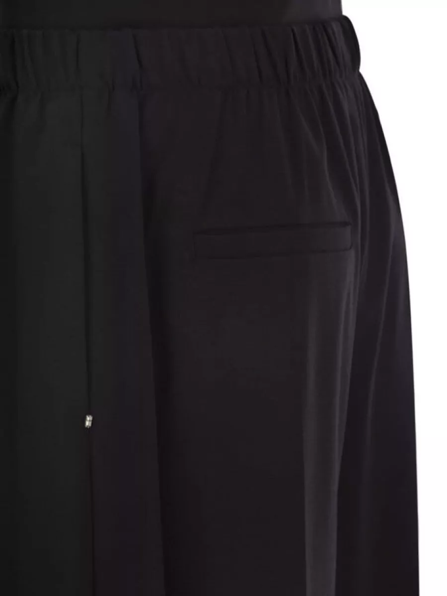 Sportmax Virgin Wool Wide-Leg Trousers