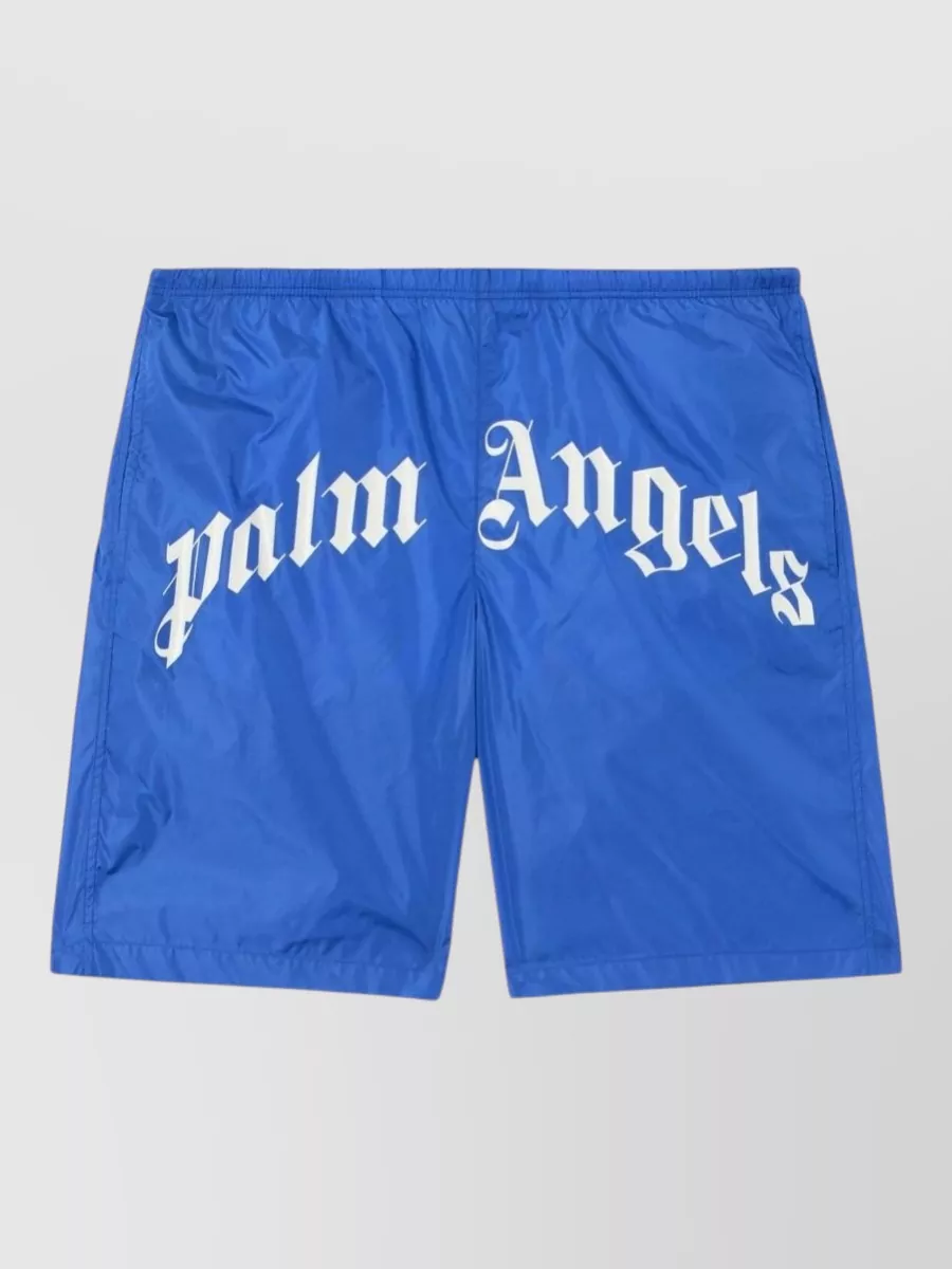 Palm Angels Logo Swim Shorts