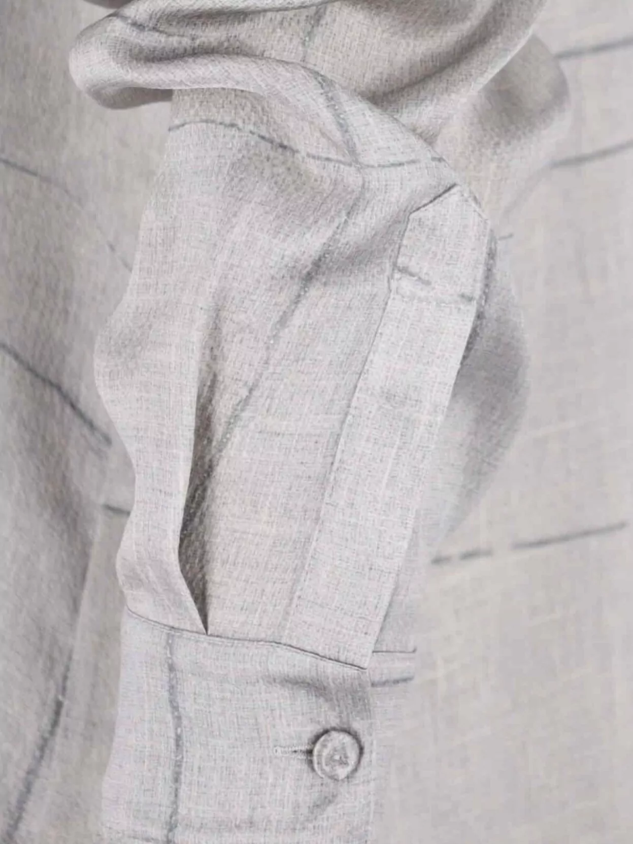 Giorgio Armani Shirt Point Collar Buttoned Cuffs Chest Pocket