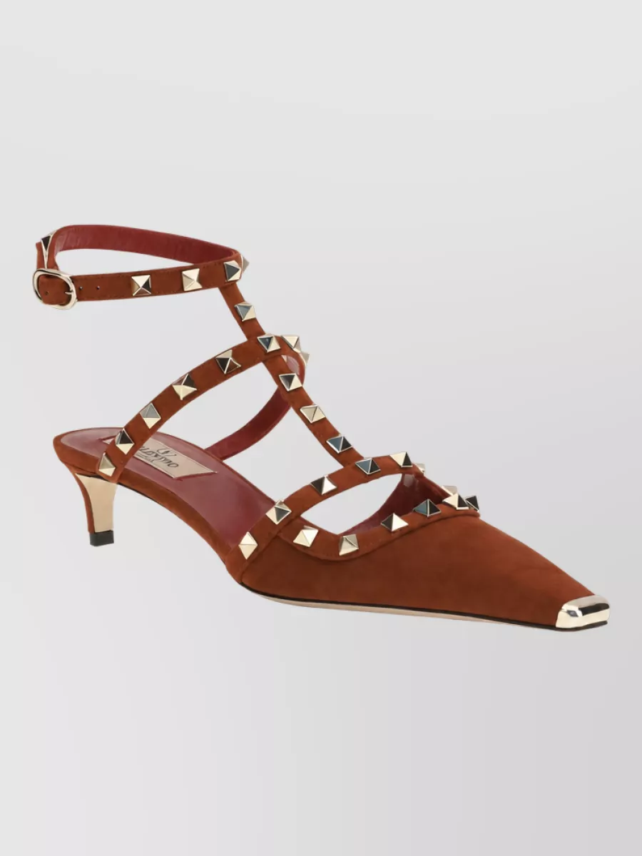 Valentino Garavani Leather Rockstud Mules