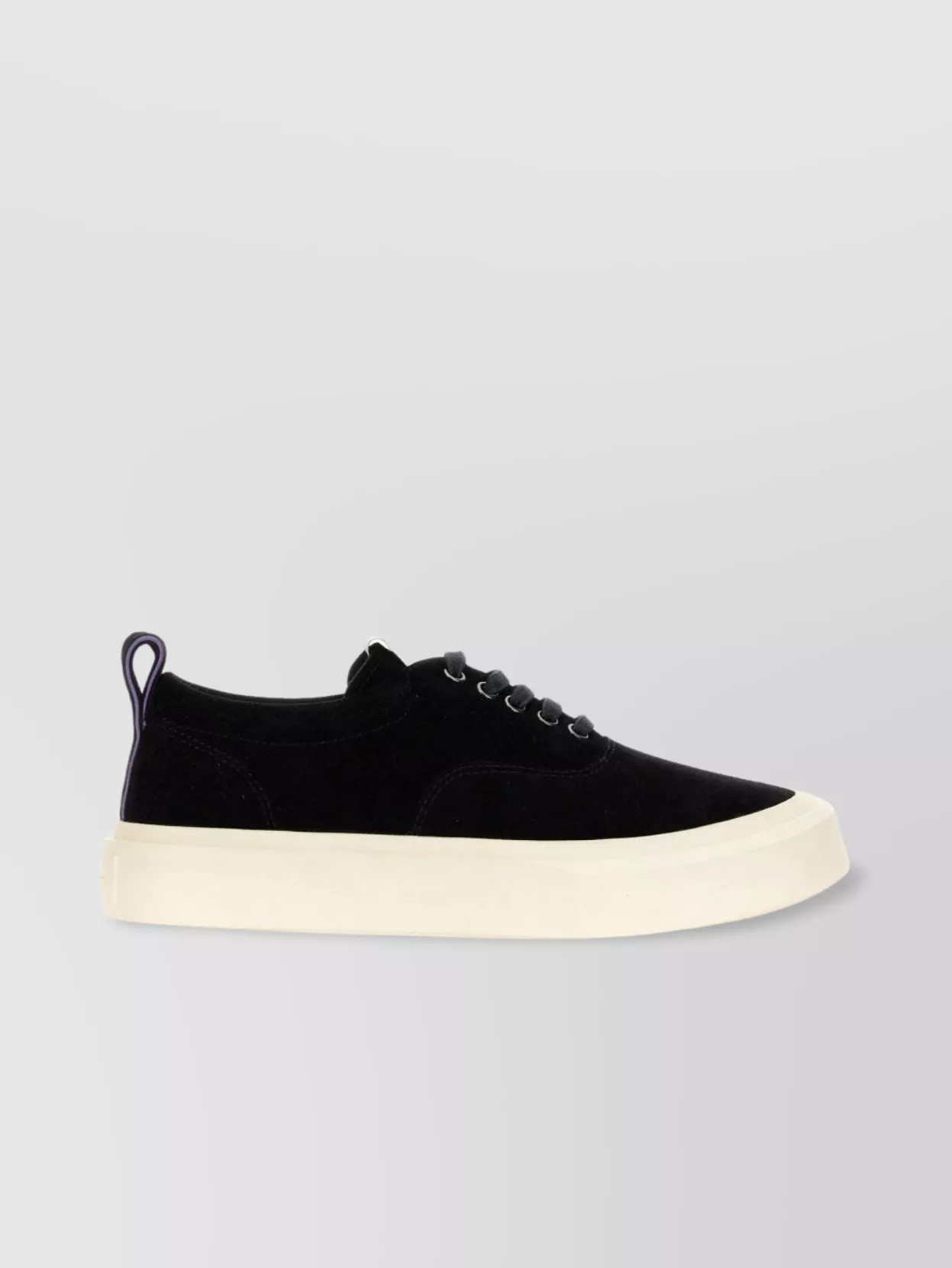 Eytys Suede Upper Rubber Sole Pull Tab Sneaker