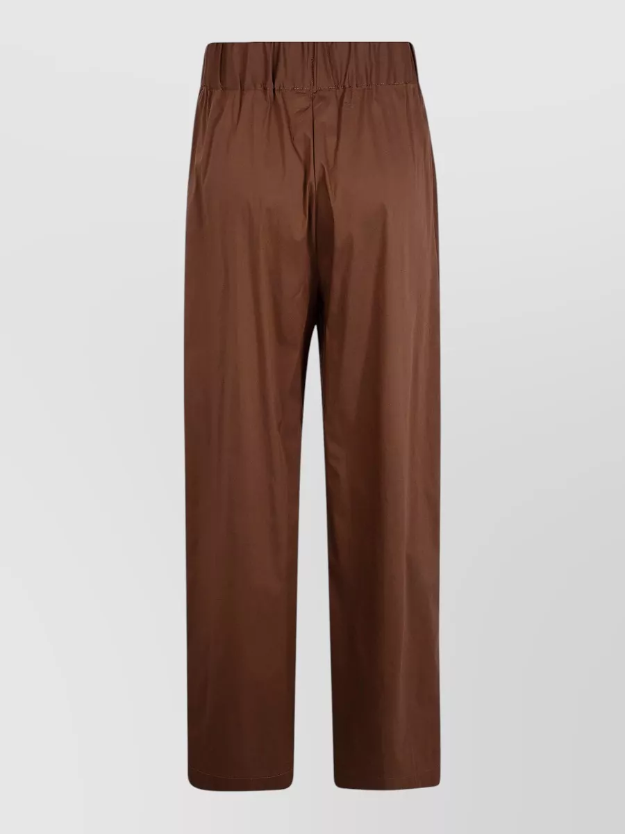 Semicouture Wide-Leg Trousers