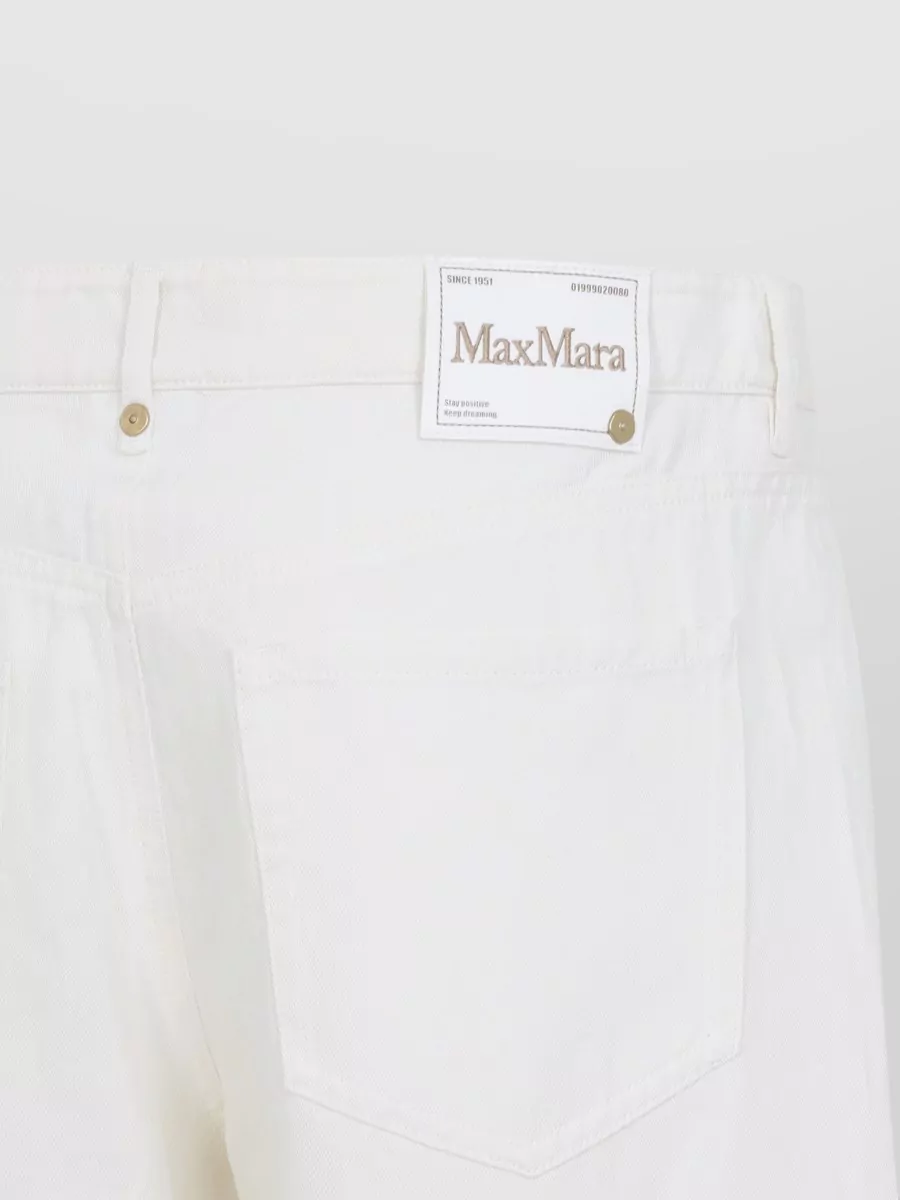 S Max Mara Cropped Wide-Leg Trousers