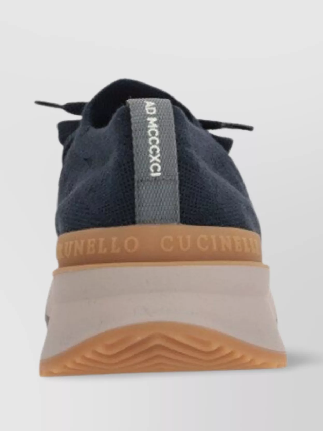 Brunello Cucinelli Ribbon Low-Top Sneaker In Cotton Knit