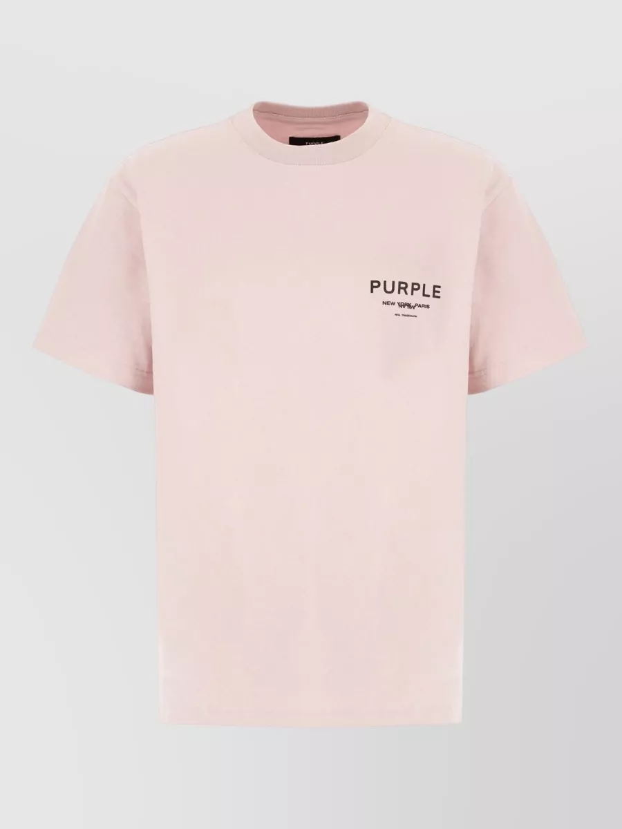 Purple Cotton T-Shirt