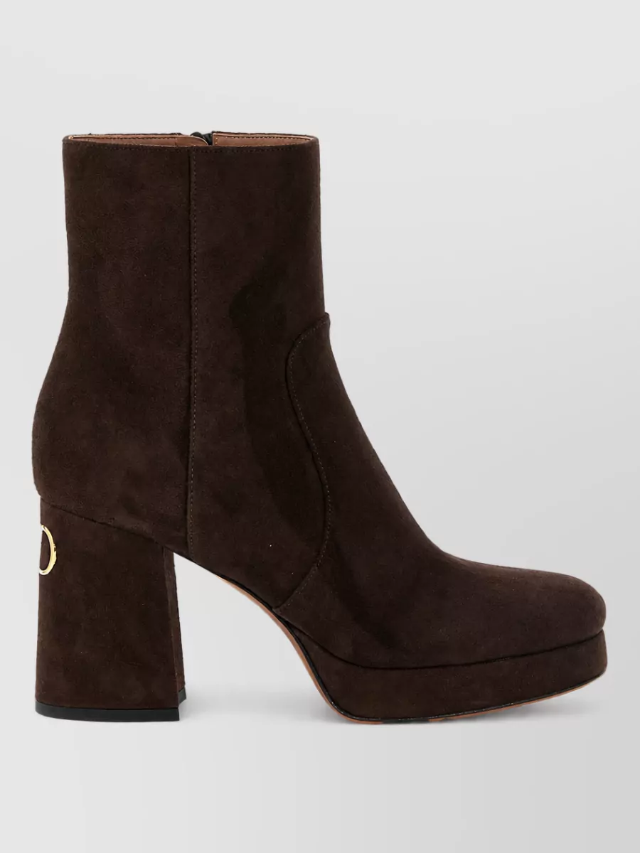 Valentino Garavani Leather Ankle Boots
