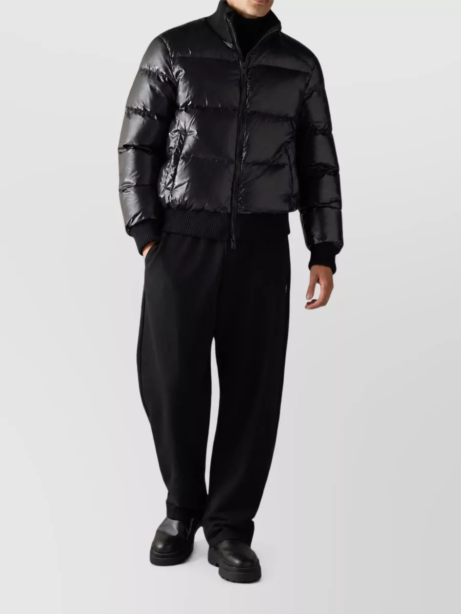 Moose Knuckles down bomber jacket