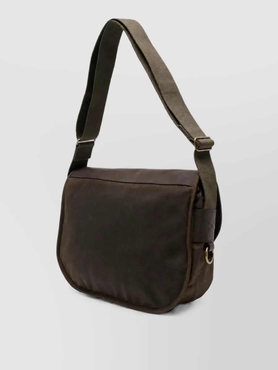 Barbour Leather Shoulder Bag