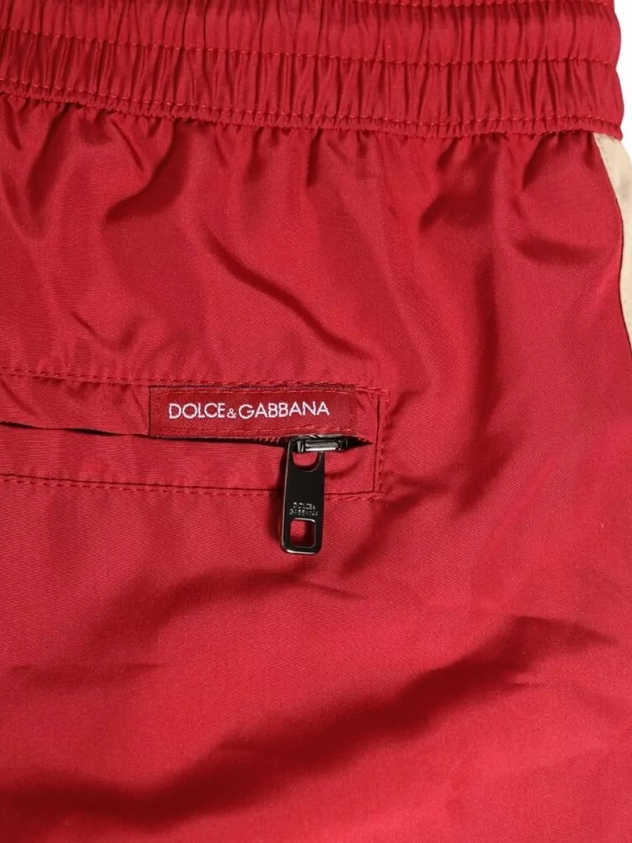 Dolce&Gabbana Silk Logo Print Boxer Shorts