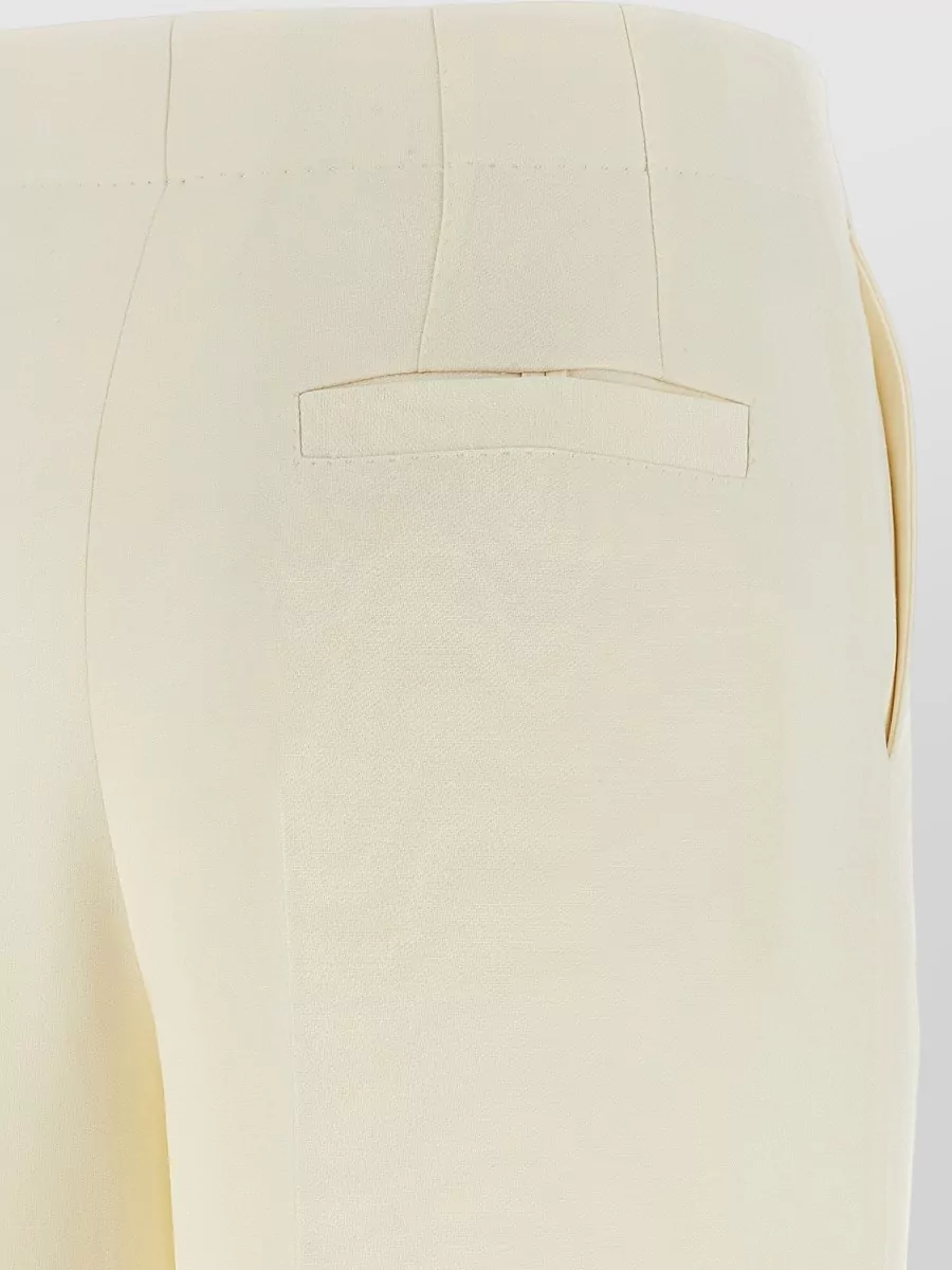 Brioni Silk-Blend Wide-Leg Trousers