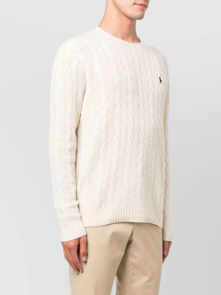 Ralph Lauren Wool Cashmere Round Neck Sweater