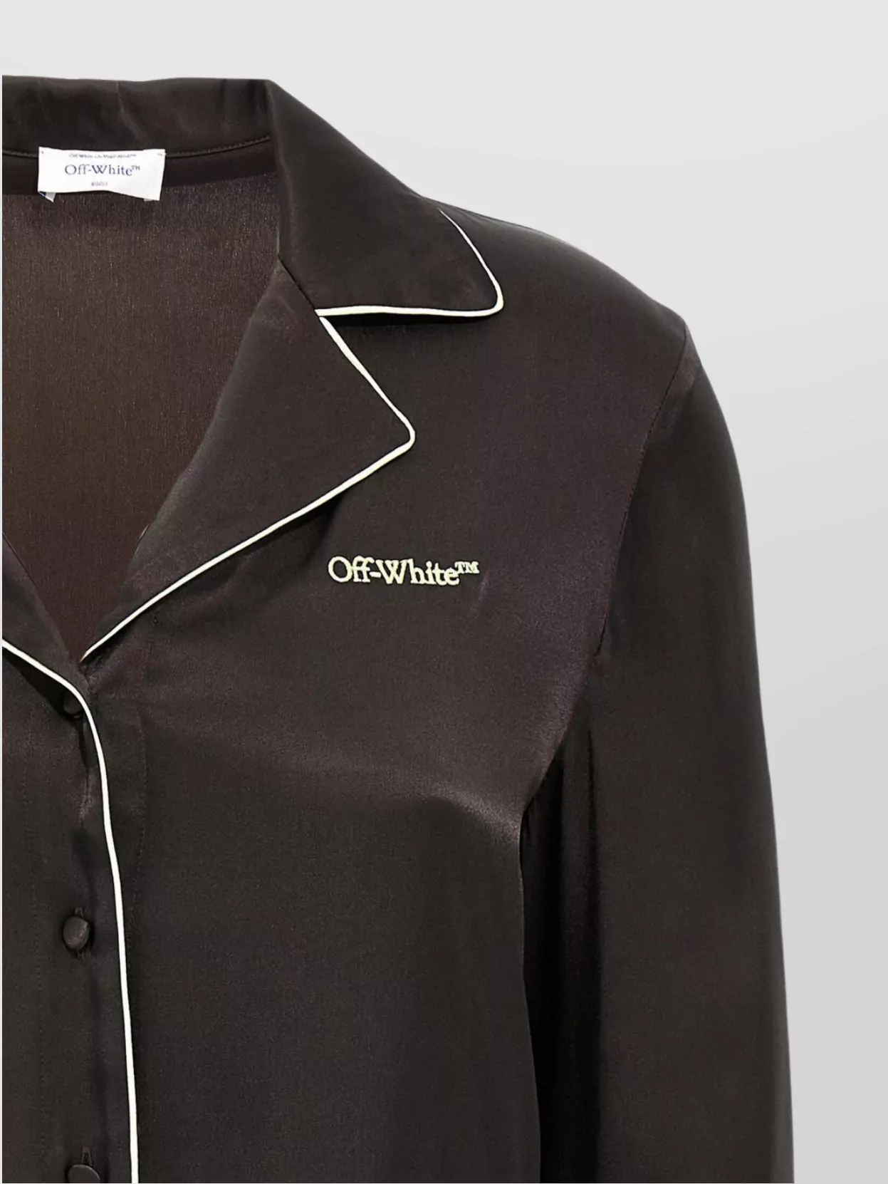Off-white Pajama Shirt
