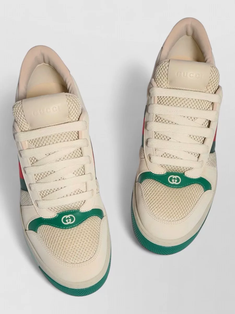 Gucci Mesh Low-Top Sneakers
