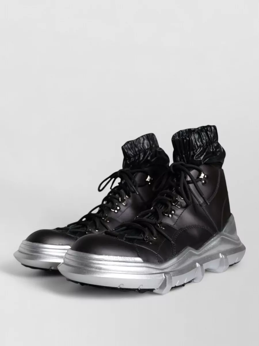 Dolce&Gabbana Nylon High-Top Sneakers