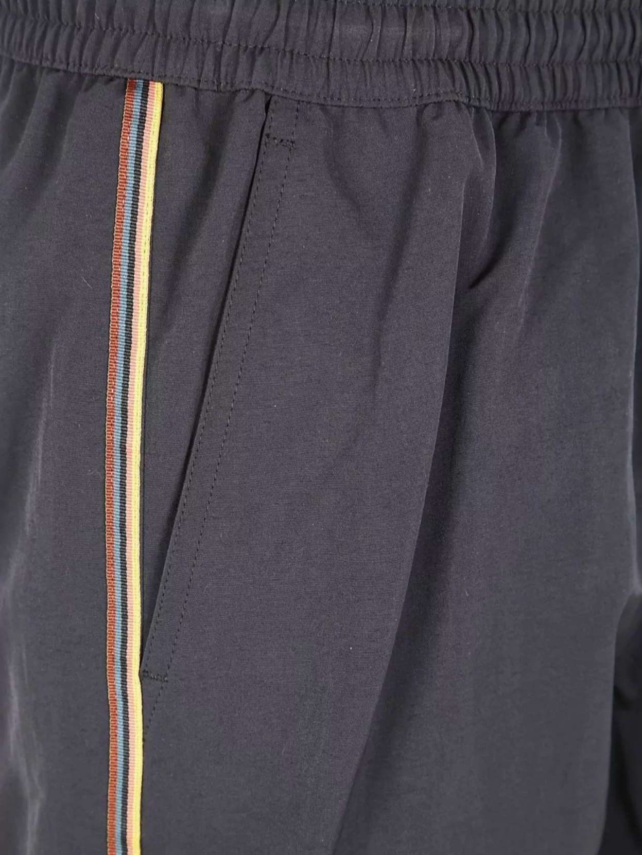 Paul Smith Swim Shorts With Side Stripes In Blue