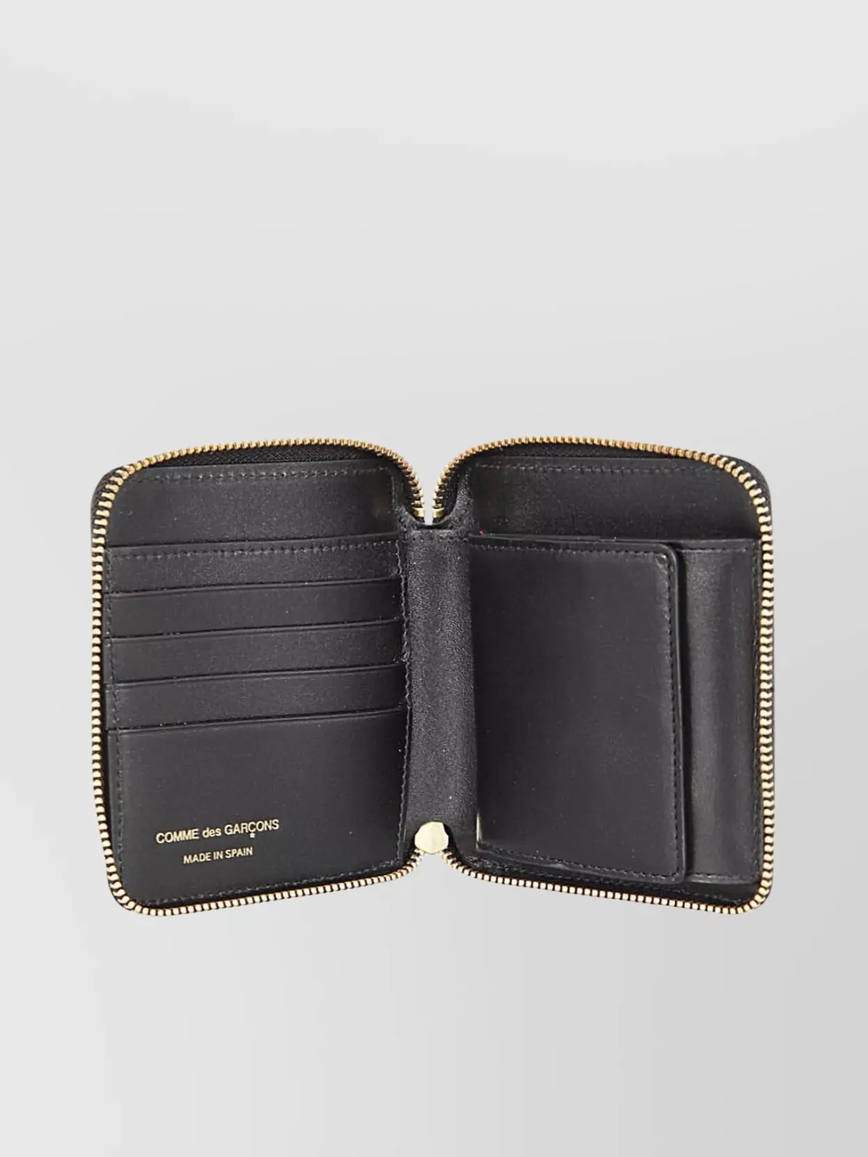 Comme Des Garçons Streamlined Leather Wallet Line
