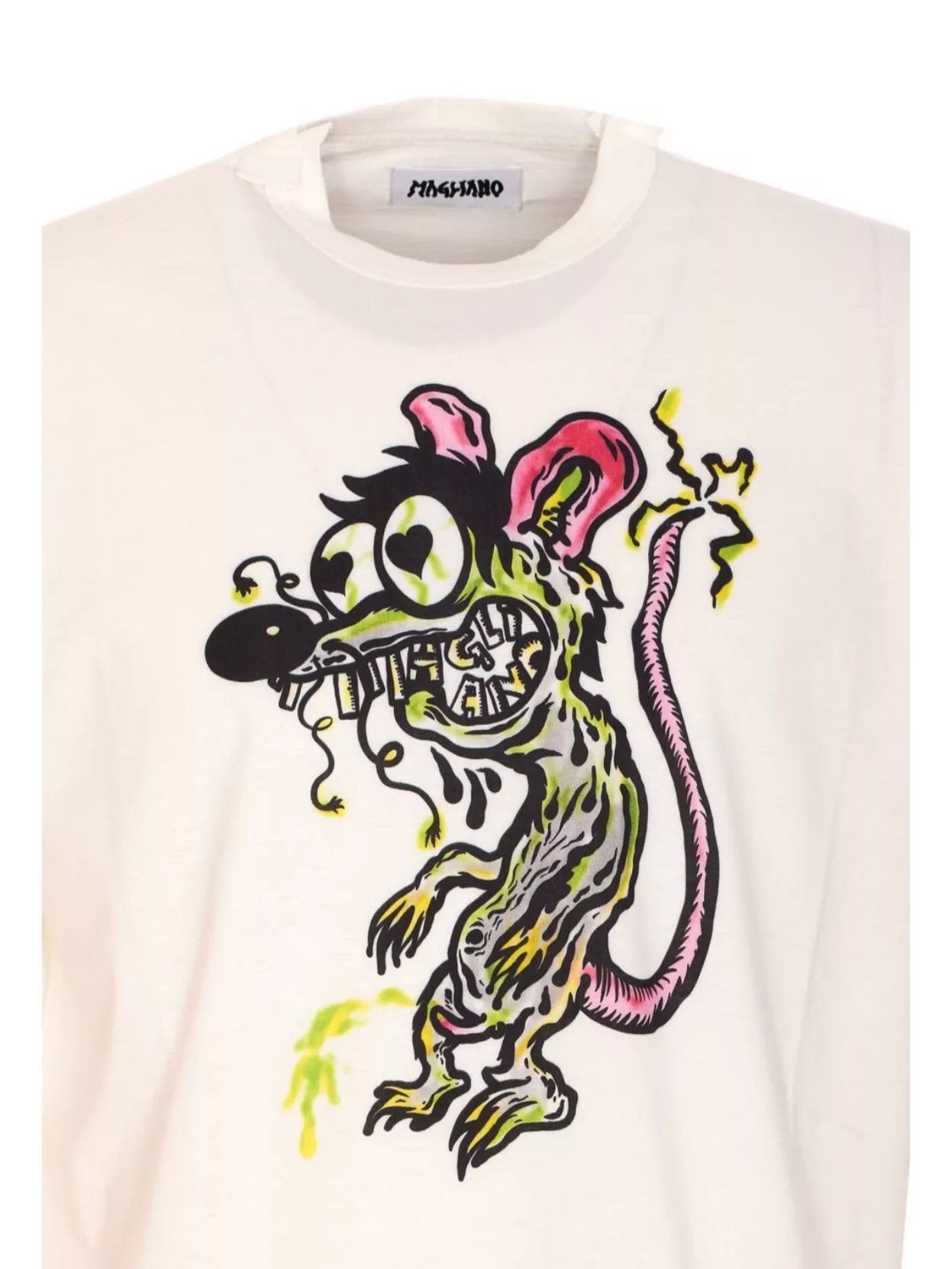 Magliano Crewneck Graphic Print Short Sleeves