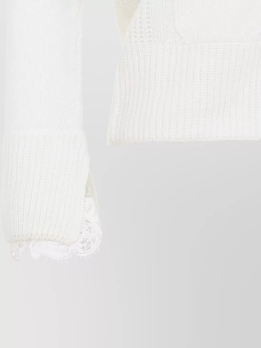 Ermanno Scervino Cashmere Chunky-Knit Relaxed-Fit V-Neck Cardigan
