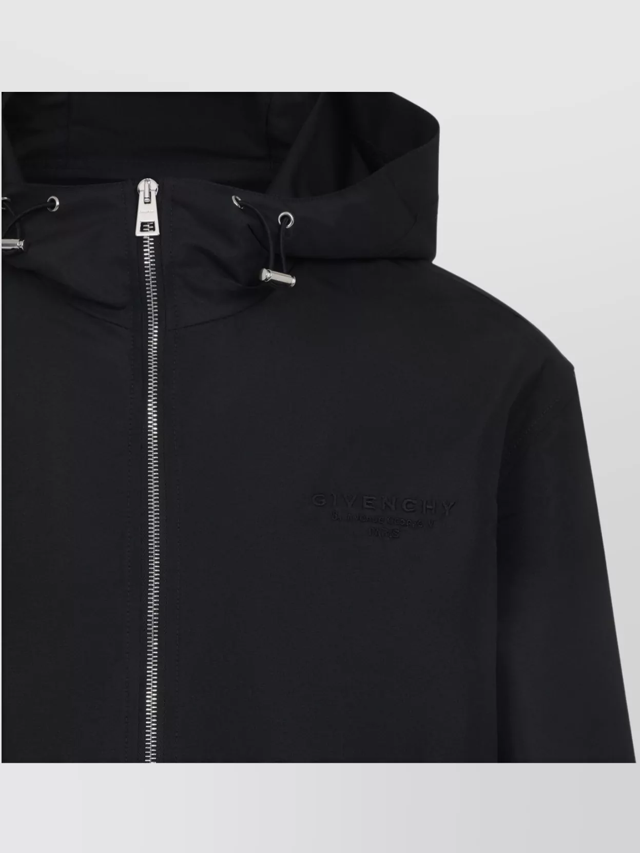 Givenchy Drawstring Hooded Windbreaker Jacket