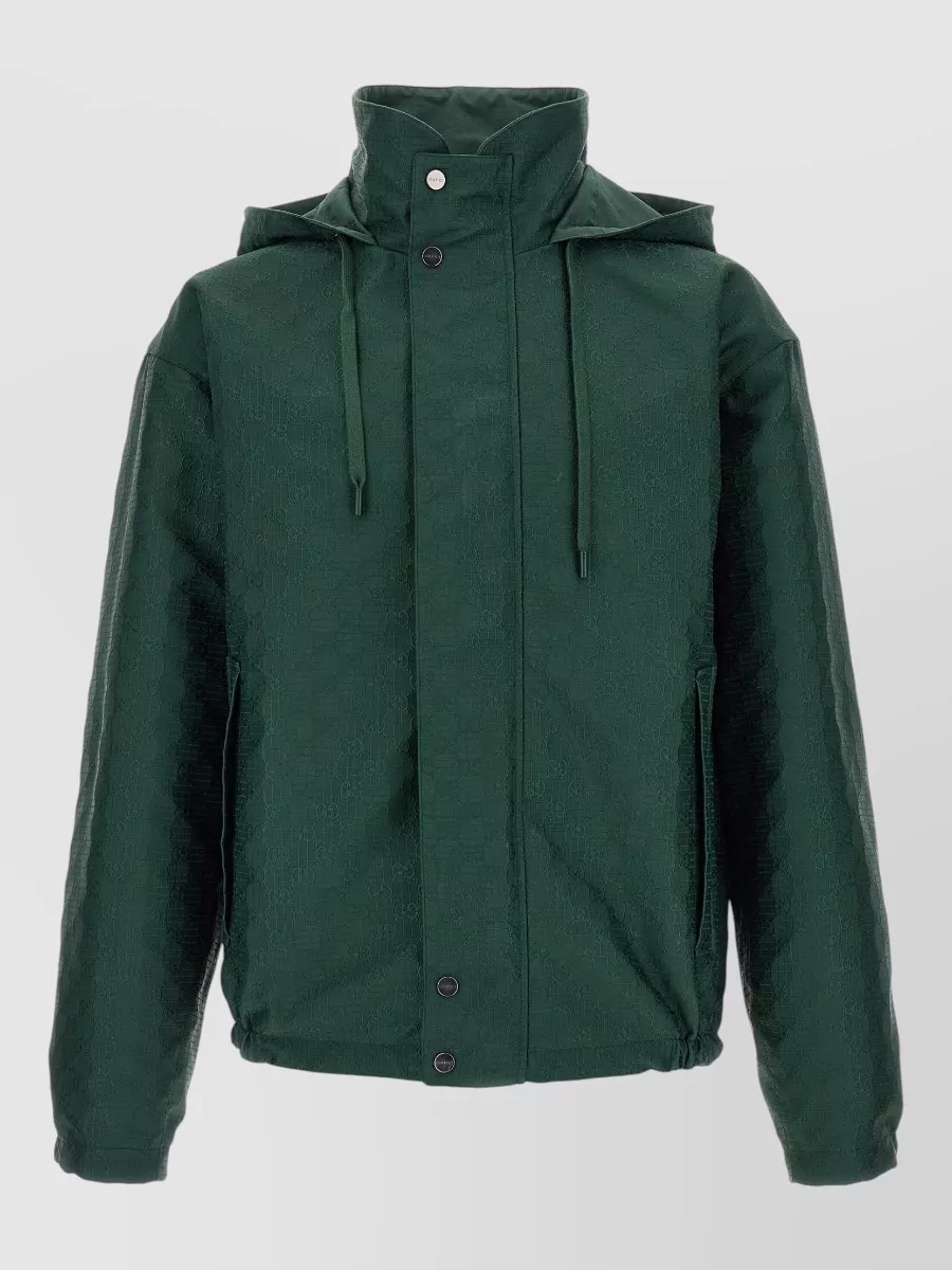 Gucci cotton reversible ripstop padded coat