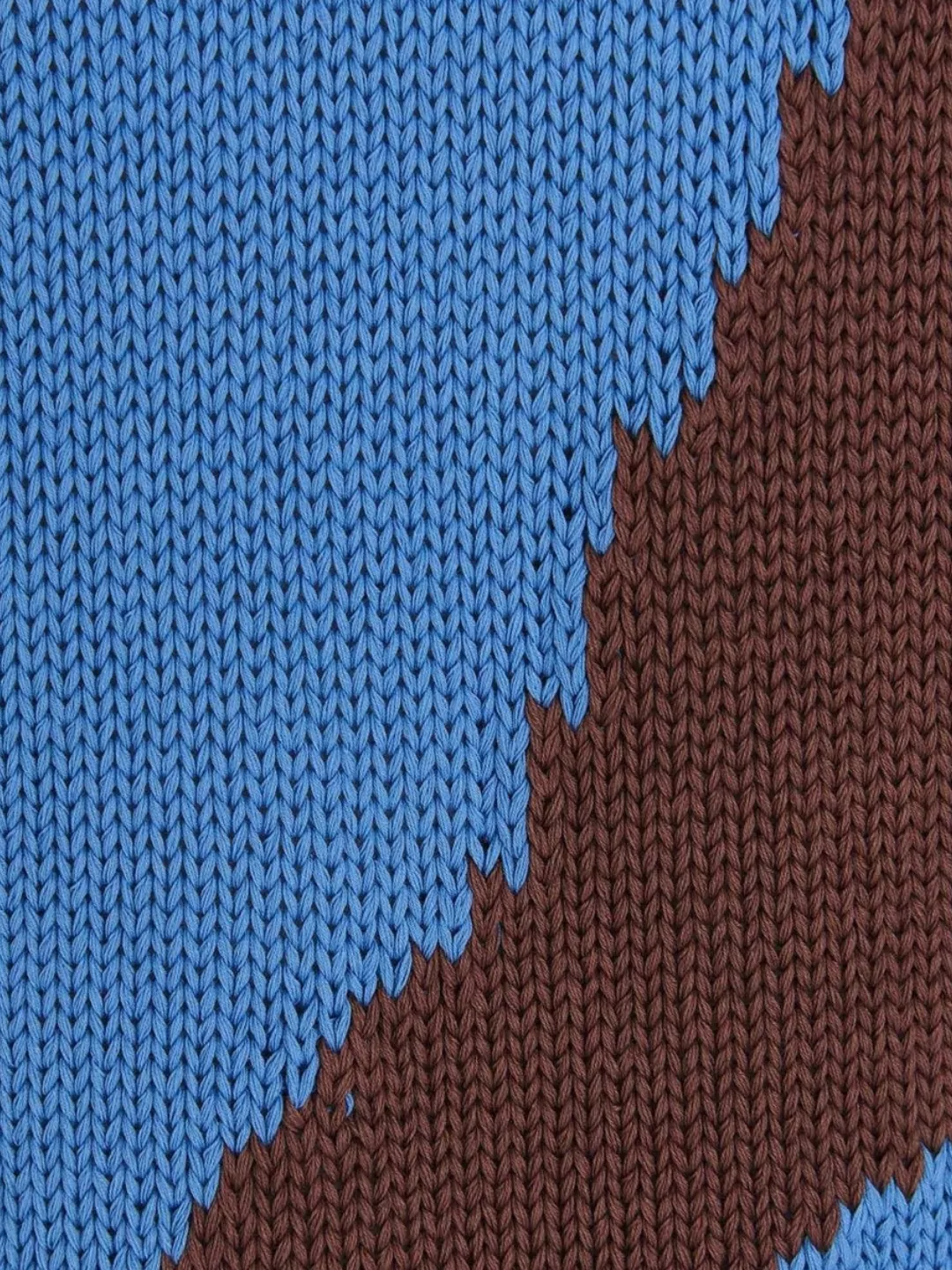 Jil Sander Colorblock Vest In Blue