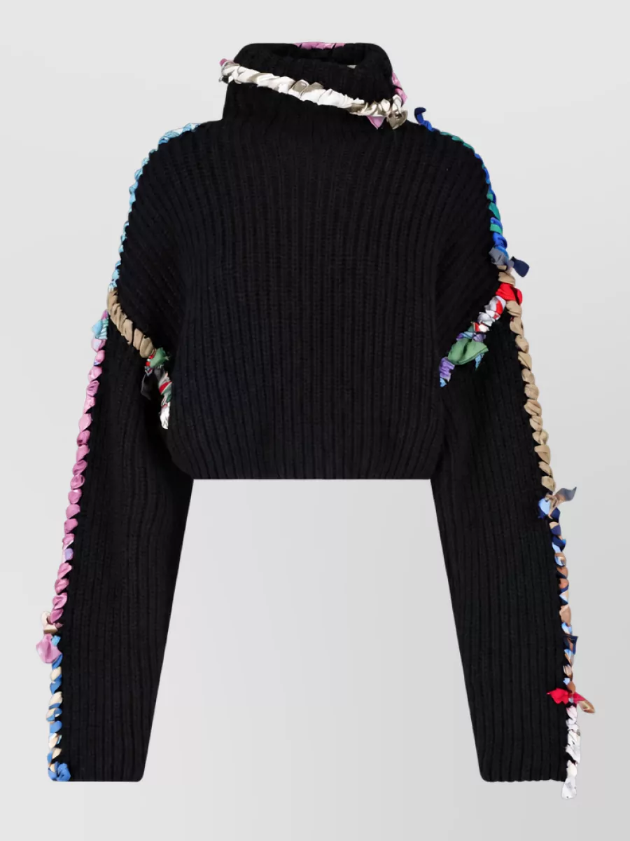 Marine Serre Cashmere Crewneck Jumper