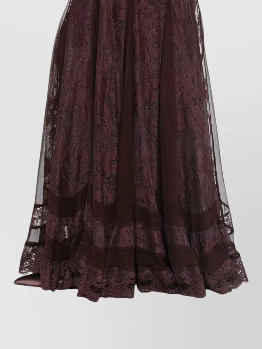 Zimmermann Silk Floral-Print Maxi Skirt
