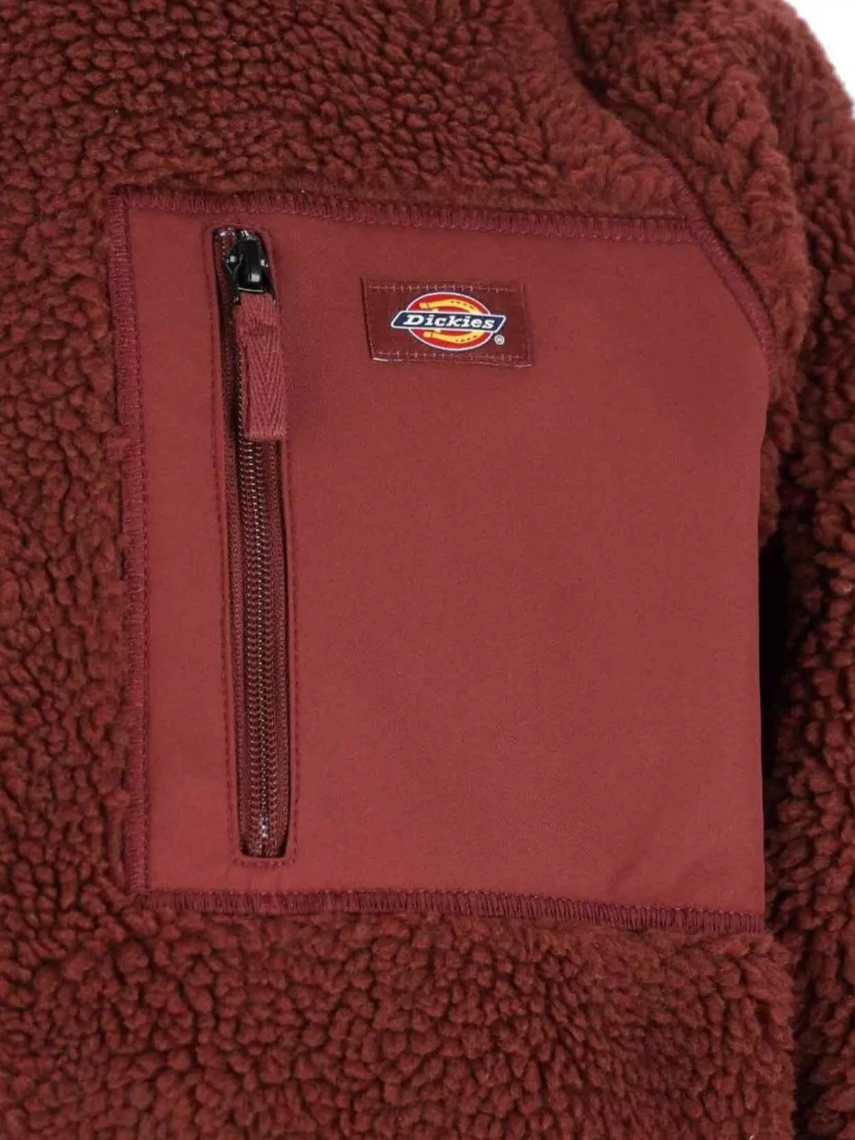 Dickies Fleece Hoodie With Chest And Side Pockets