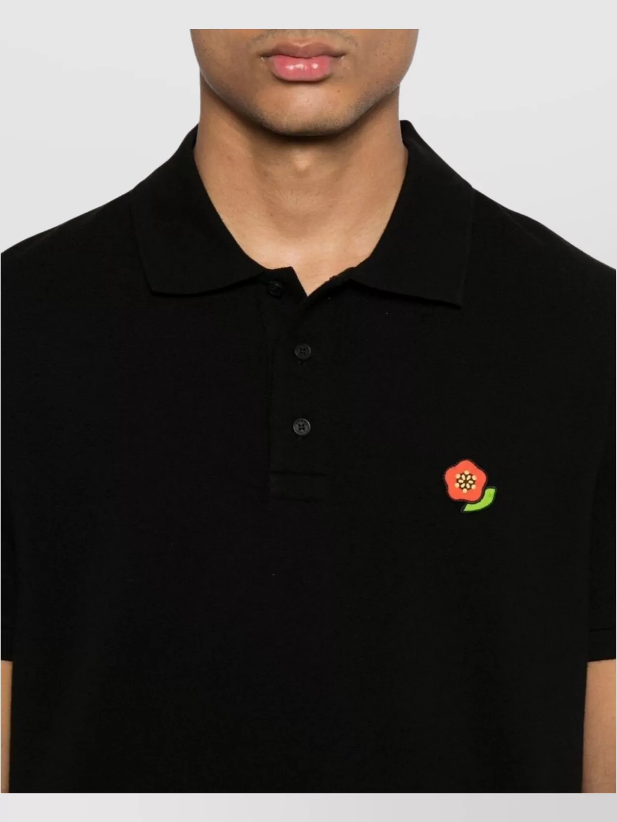 Kenzo Polo Shirt With Collar And Short Sleeves