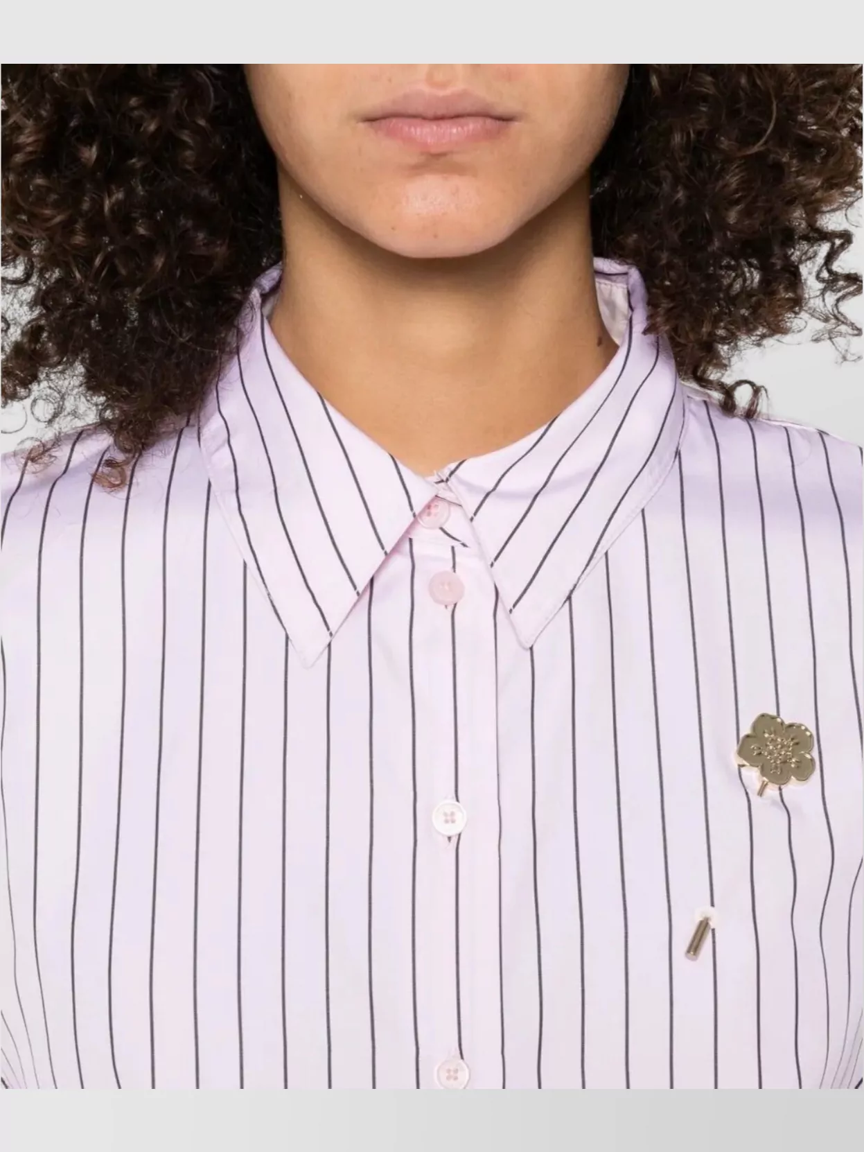 Kenzo Regular Shirt Pin Stripes