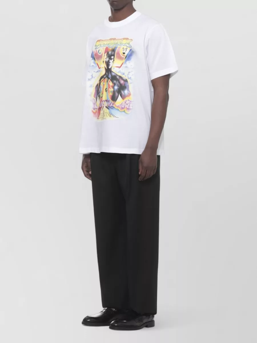 Casablanca Printed Cotton T-Shirt