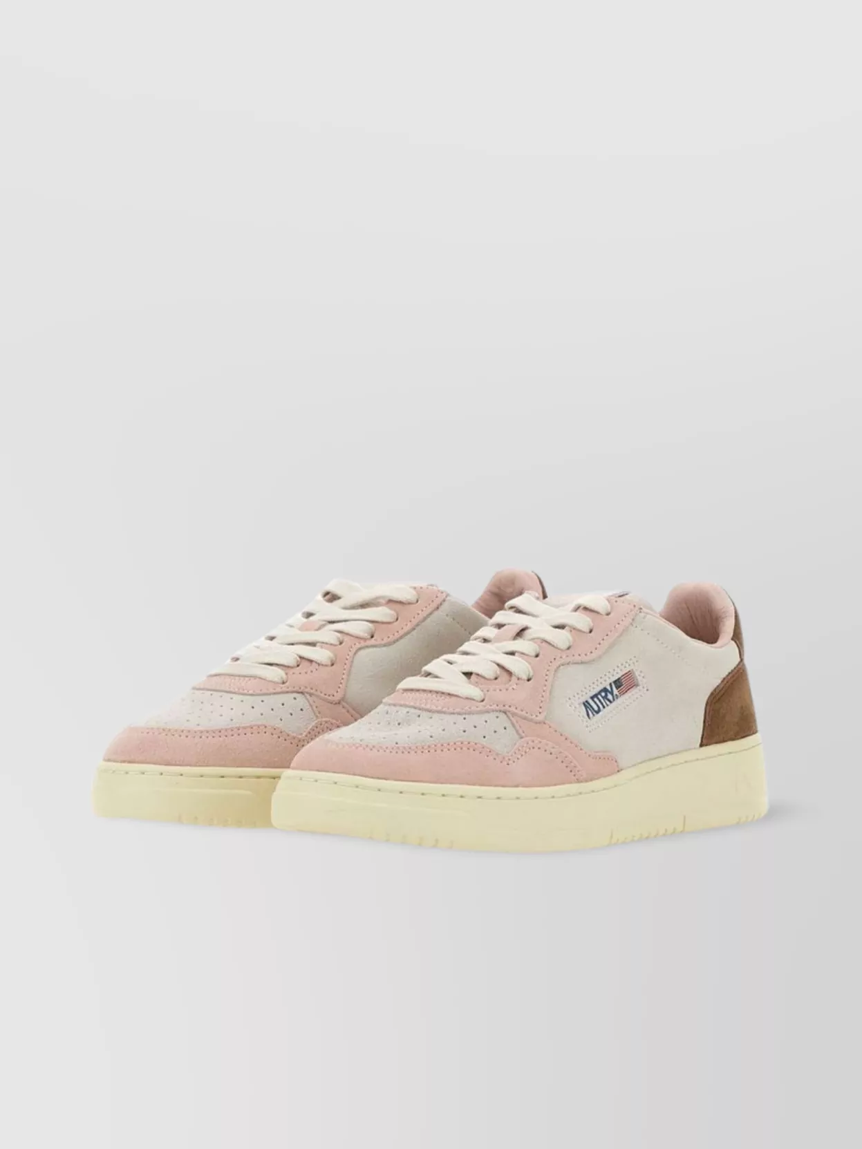 Shop Autry 'breathable Multicoloured Sneakers With Padded Collar'