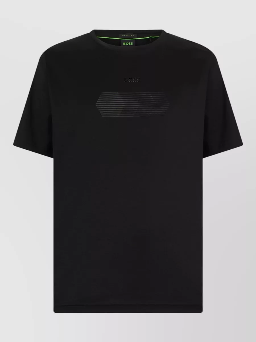 Boss cotton regular-fit short-sleeve t-shirt