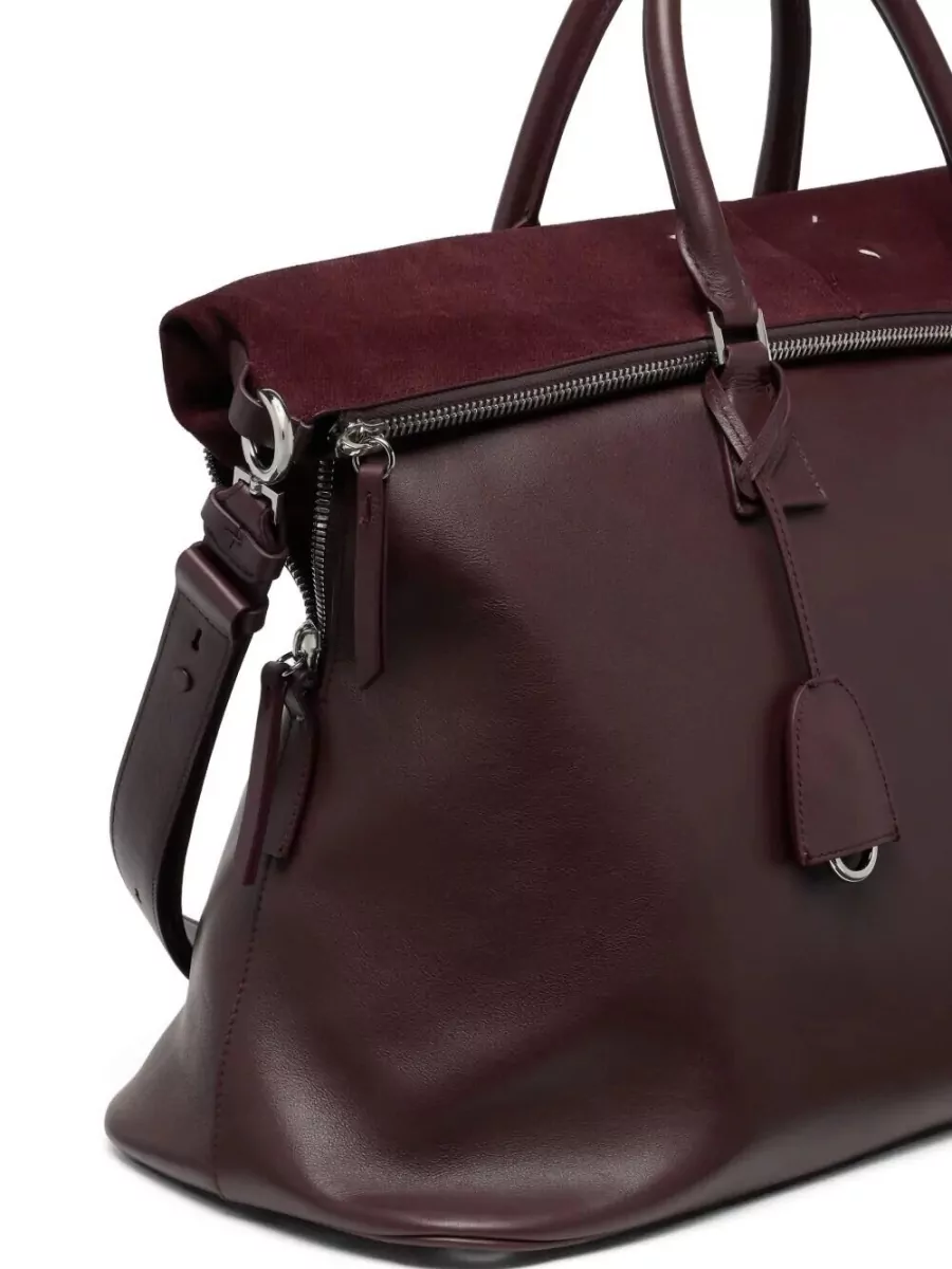 Maison Margiela 5Ac Extra Large Leather Travel Bag