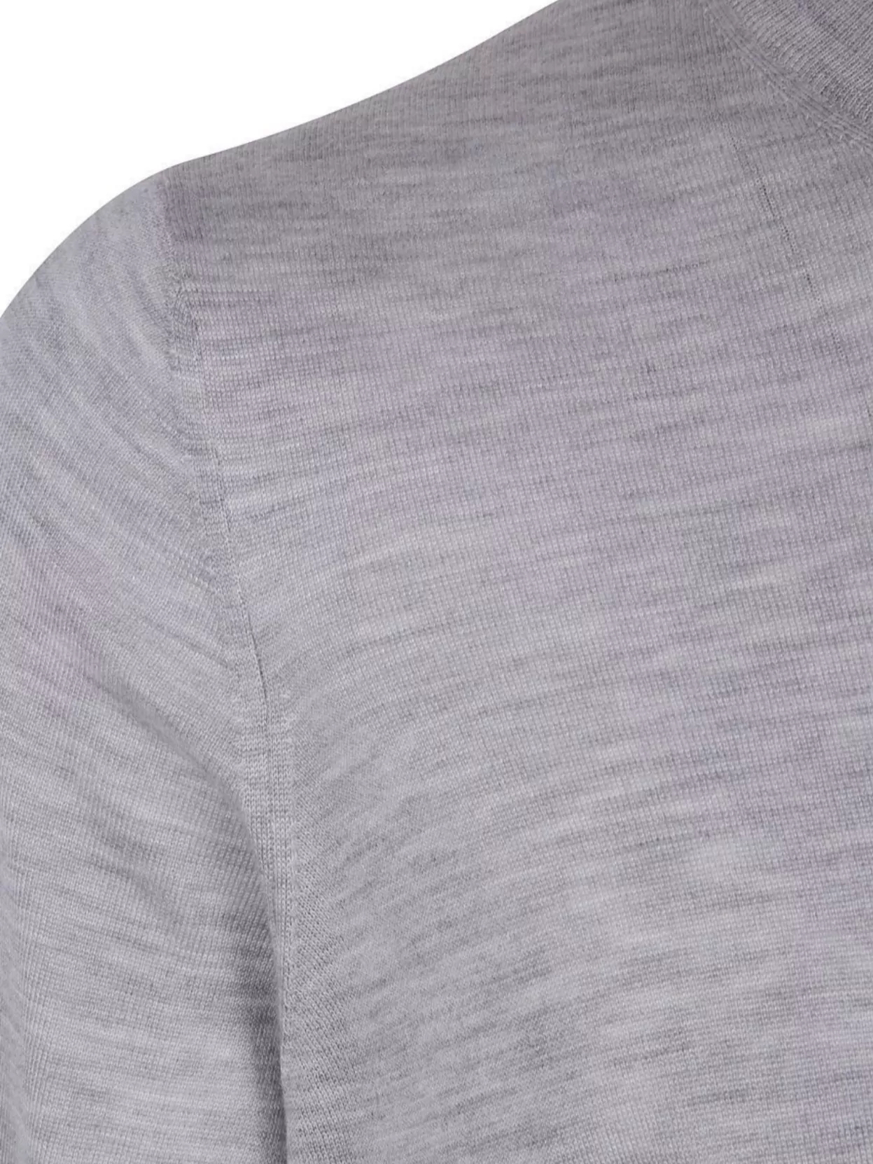 Brunello Cucinelli Crew Neck Knit Sweater In Gray