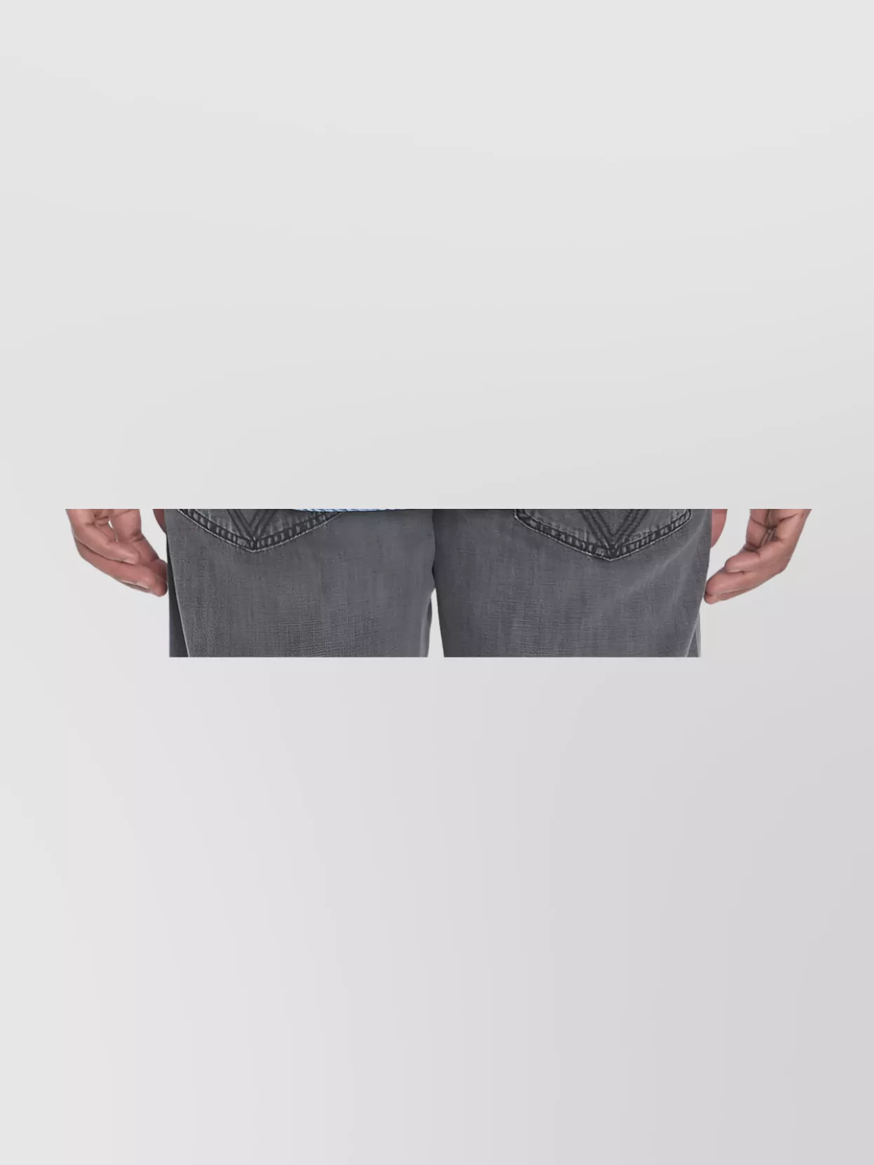 Ami Alexandre Mattiussi Adc Button-down Collar Logo-embroidered Denim Shirt In Blue