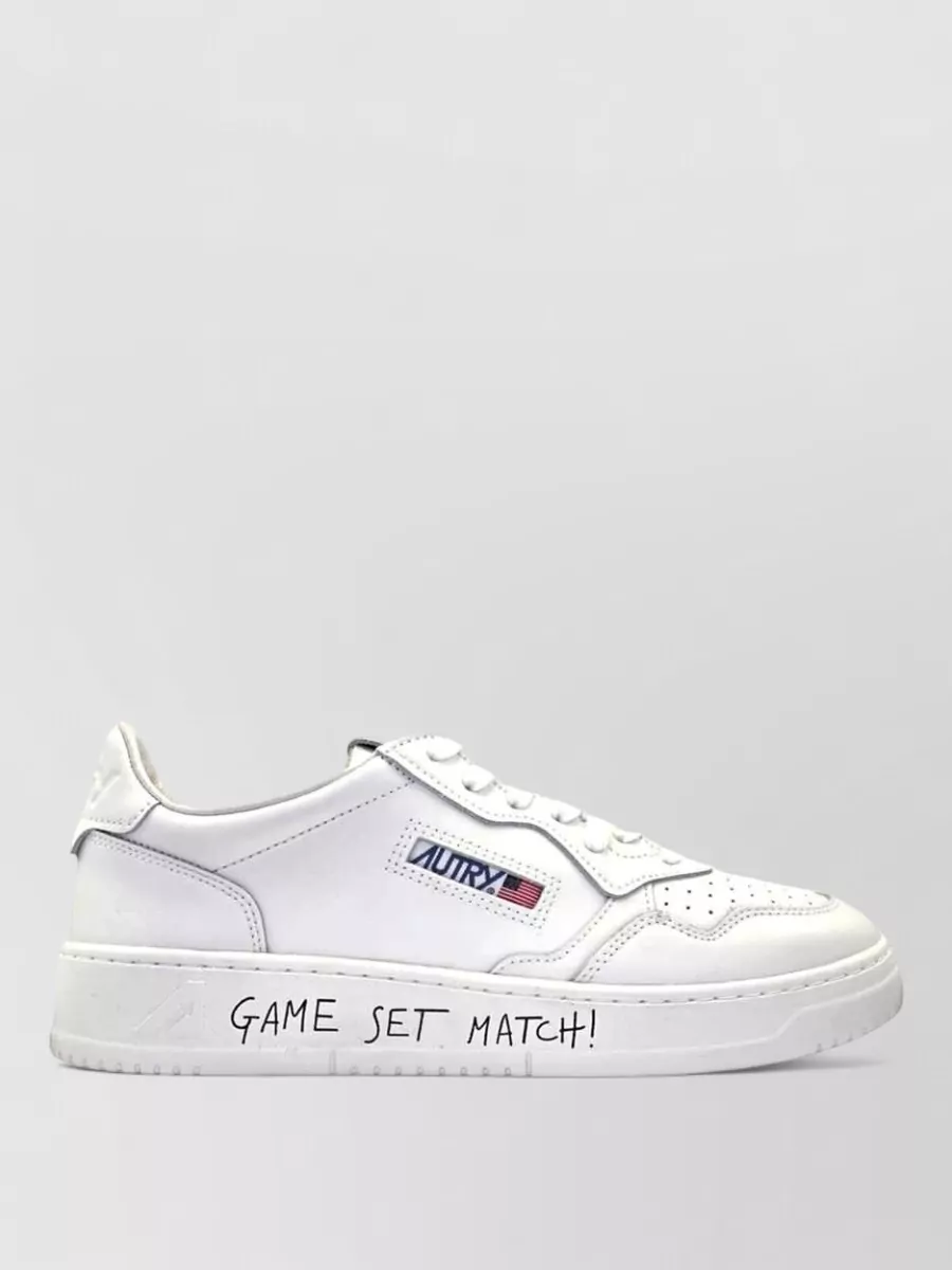 Autry Leather Low-Top Sneakers