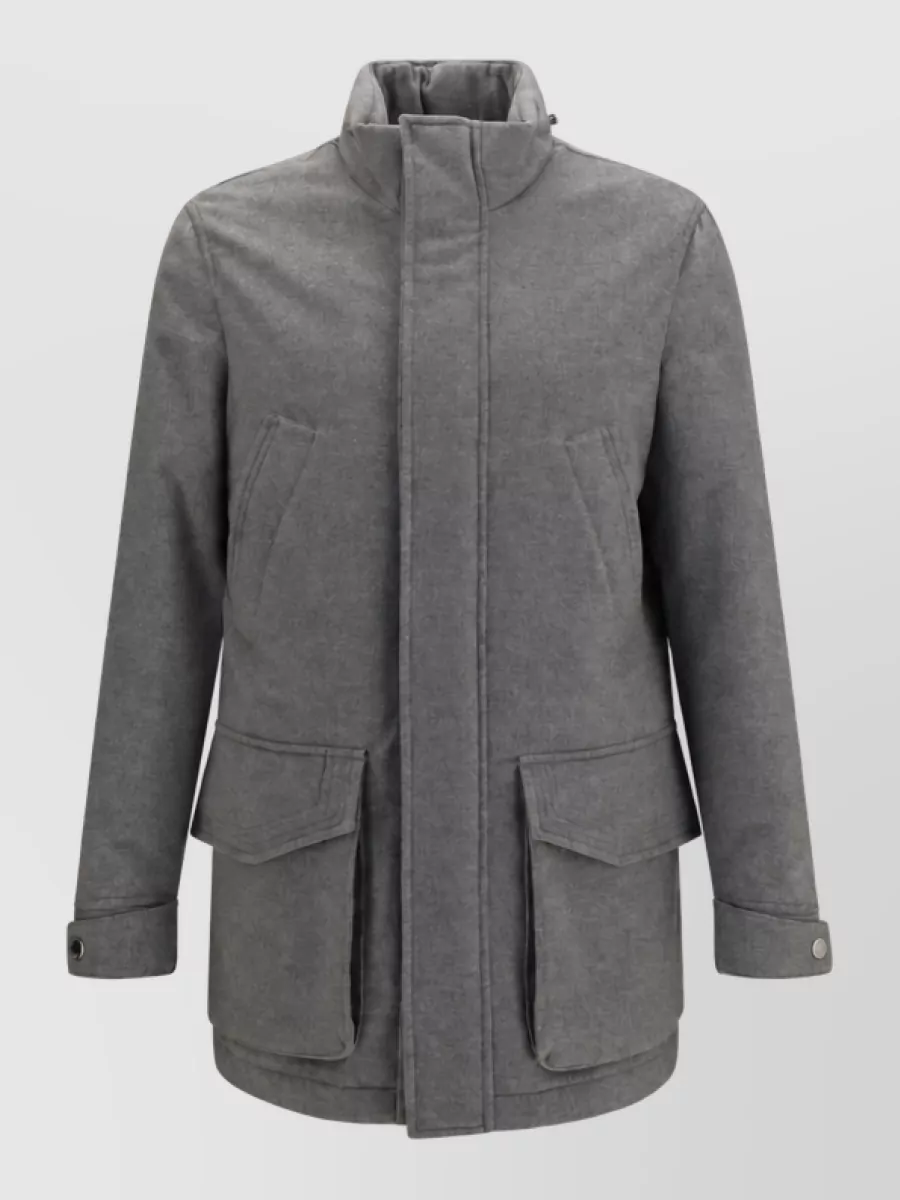 Brunello Cucinelli cashmere padded coat