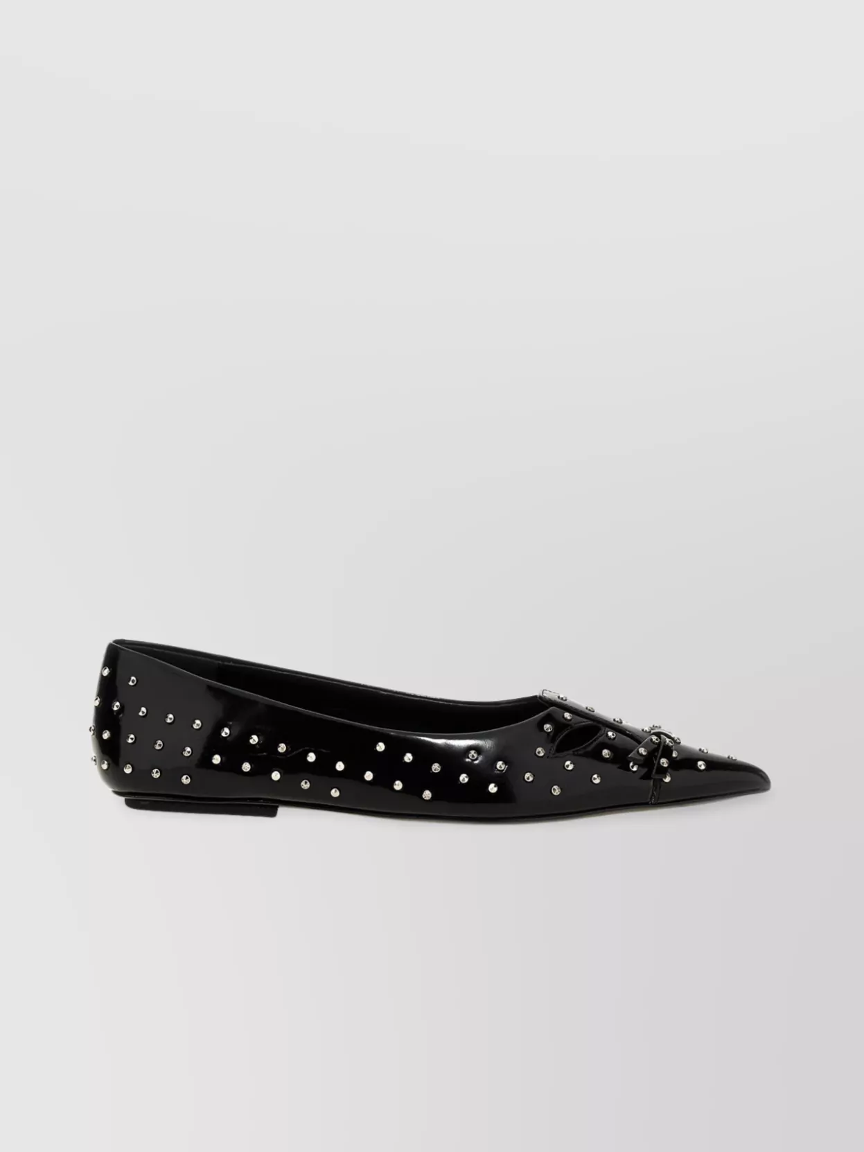 Marc Jacobs 'the Studs Kat' Bow Ballet Flats
