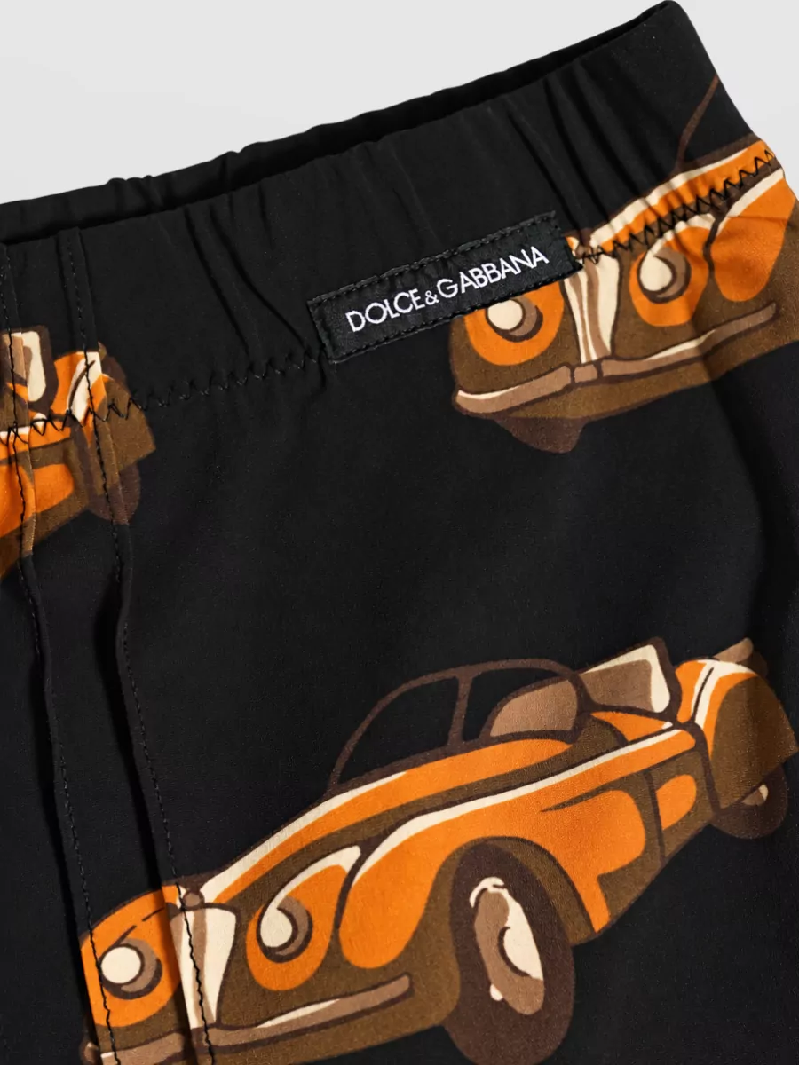 Dolce&Gabbana Printed Swim Trunks