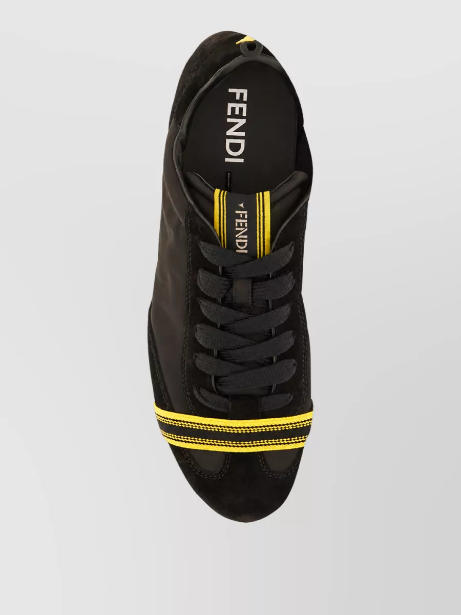 Fendi Lace-Up Sneakers