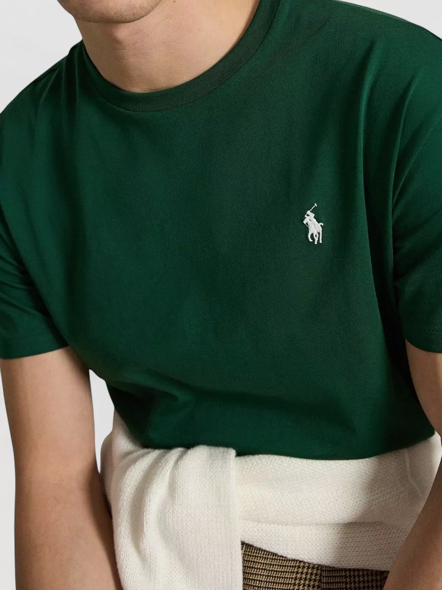 Polo Ralph Lauren Cotton Slim-Fit Crewneck T-Shirt