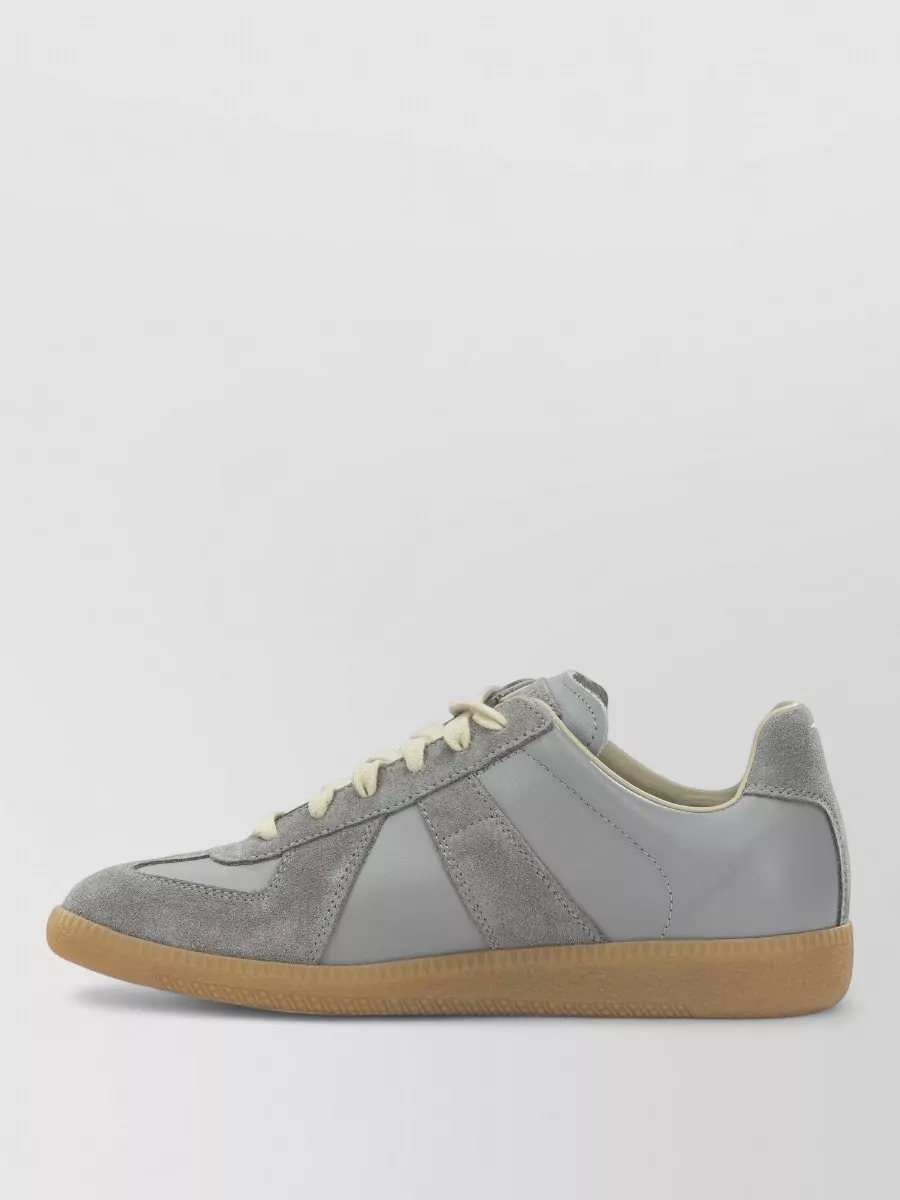 Maison Margiela Leather Low-Top Sneakers