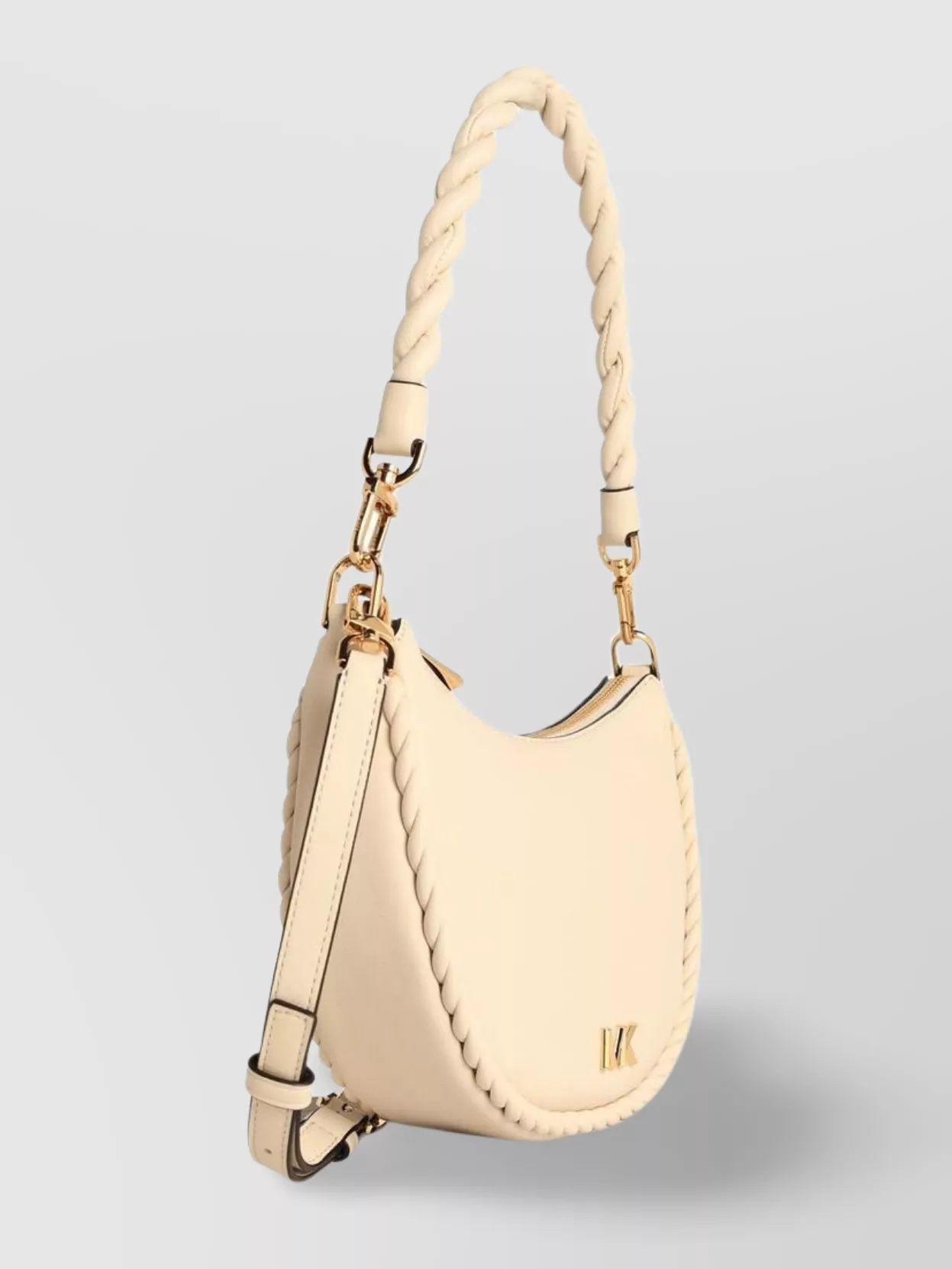 Michael Michael Kors 'Kyla' Leather Bag Featuring Gold-Tone Hardware
