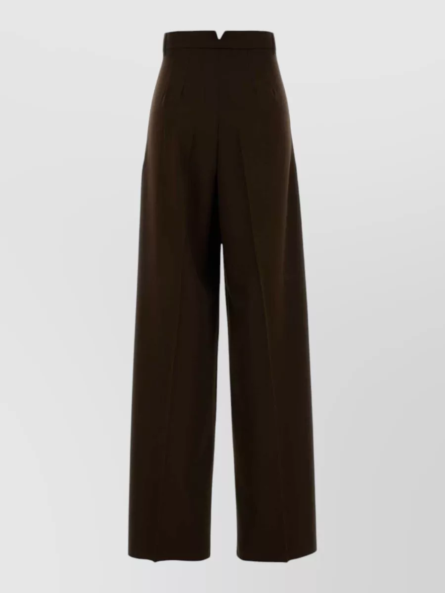 Weekend Max Mara Virgin Wool Wide-Leg Trousers
