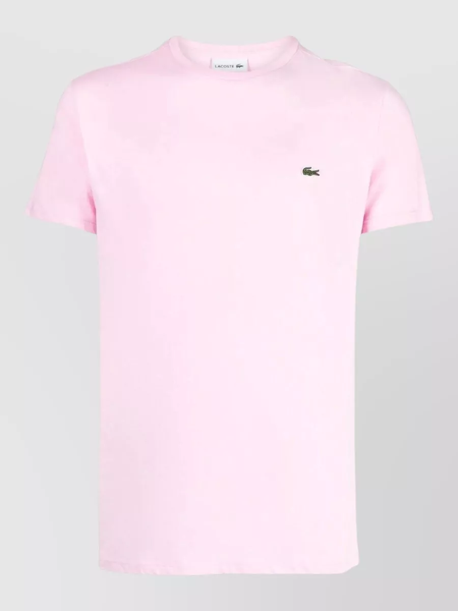 Lacoste Pima Cotton Crew Neck Short Sleeve T-Shirt
