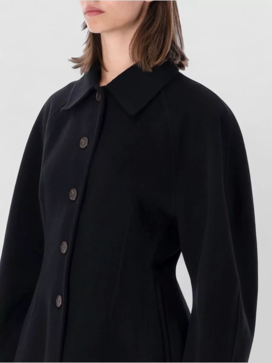 Róhe Cashmere Merino Wool Single Breasted Coat
